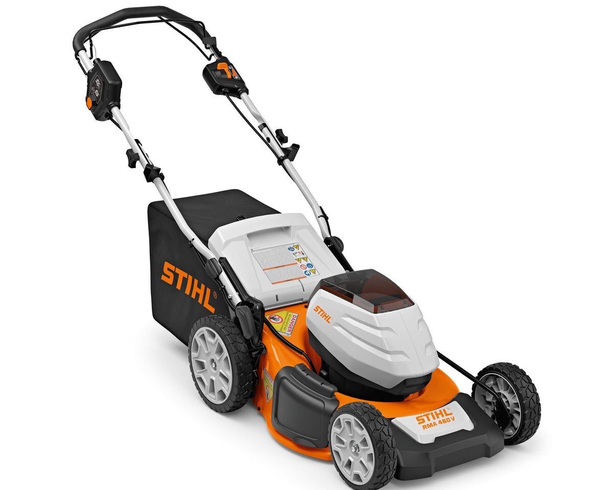 Rechargeable self propelled lawn mower sale