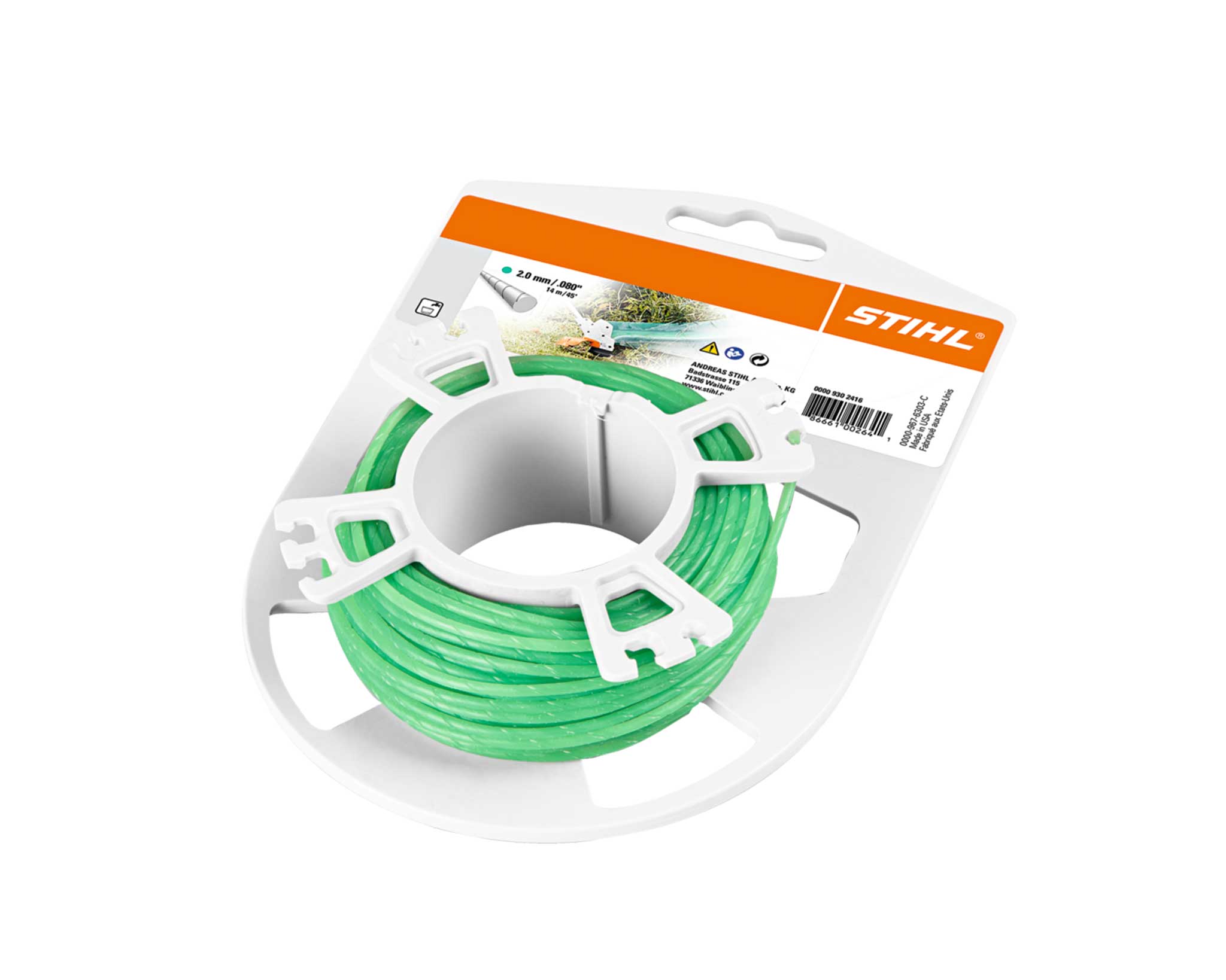 .080 QUIET Trimmer Line 45' Spool