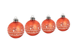 Ensemble de 4 boules de Noël STIHL