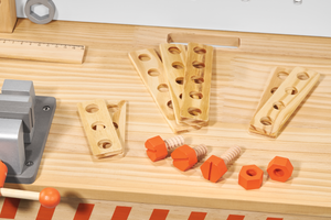 Wooden Workbench for Kids