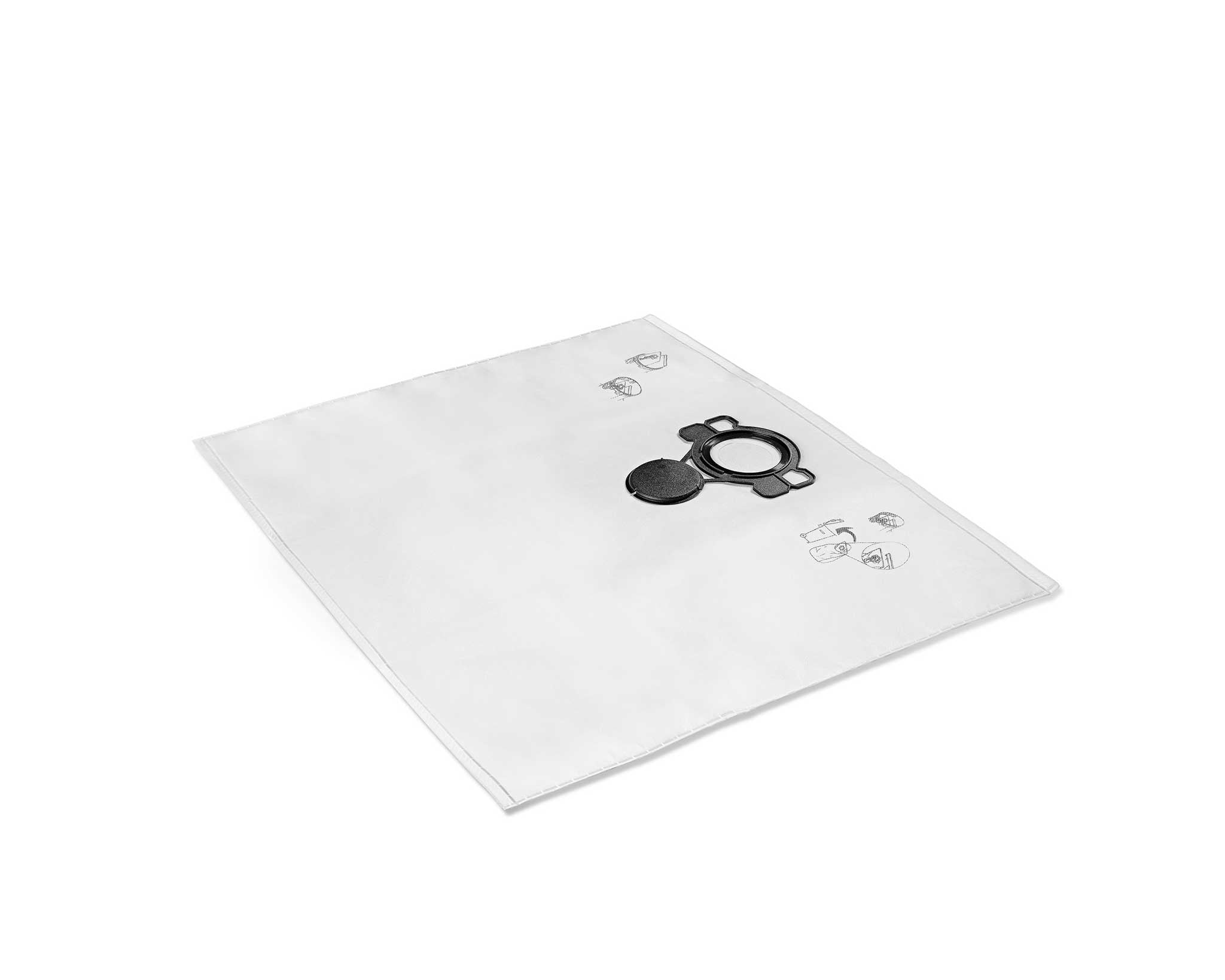 Sac Réutilisable Pour Aspirateur STIHL SE 121 Et SE 122 - 1 Pièce - Filtration Haute Performance - Tissu Non Tissé 3 Couches - 2