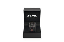 Load image into Gallery viewer, STIHL Chronograph Eco Power Solar Wood Watch